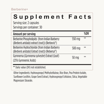Berberine Supplement with Berbevis for Metabolic Health Support. Higher Strength for Blood Sugar Already in the Normal Range and Body Composition. By Nutritionist Jessica Sepel